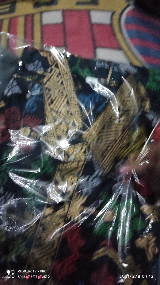 Hem/ Kemeja Batik Anak Laki-laki Mentari Prodo