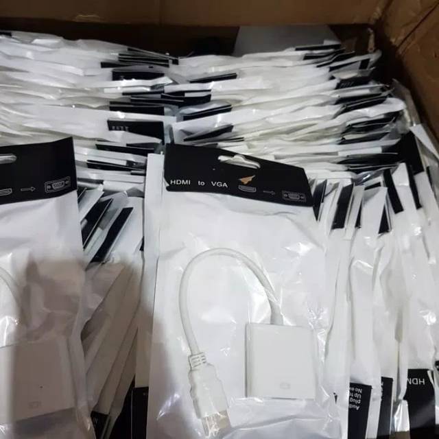 Kabel Converter HDMI to VGA  Converter Hdmi To Vga