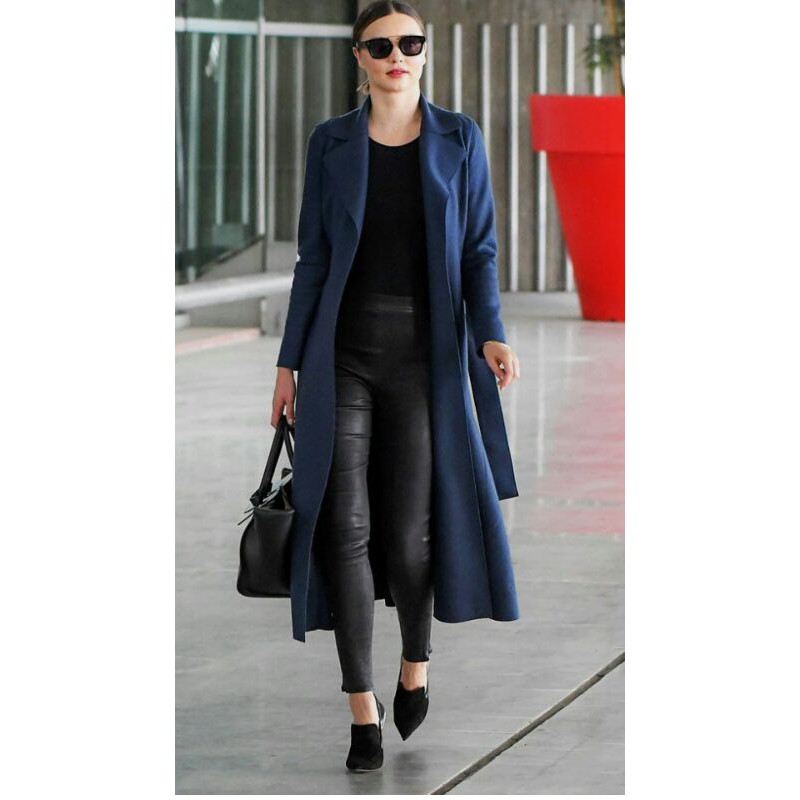 COAT NAVY WOOL PREMIUM - COAT KOREA - BLAZER KOREA - BLAZER PANJANG KOREA - LONG COAT WANITA - LONG 