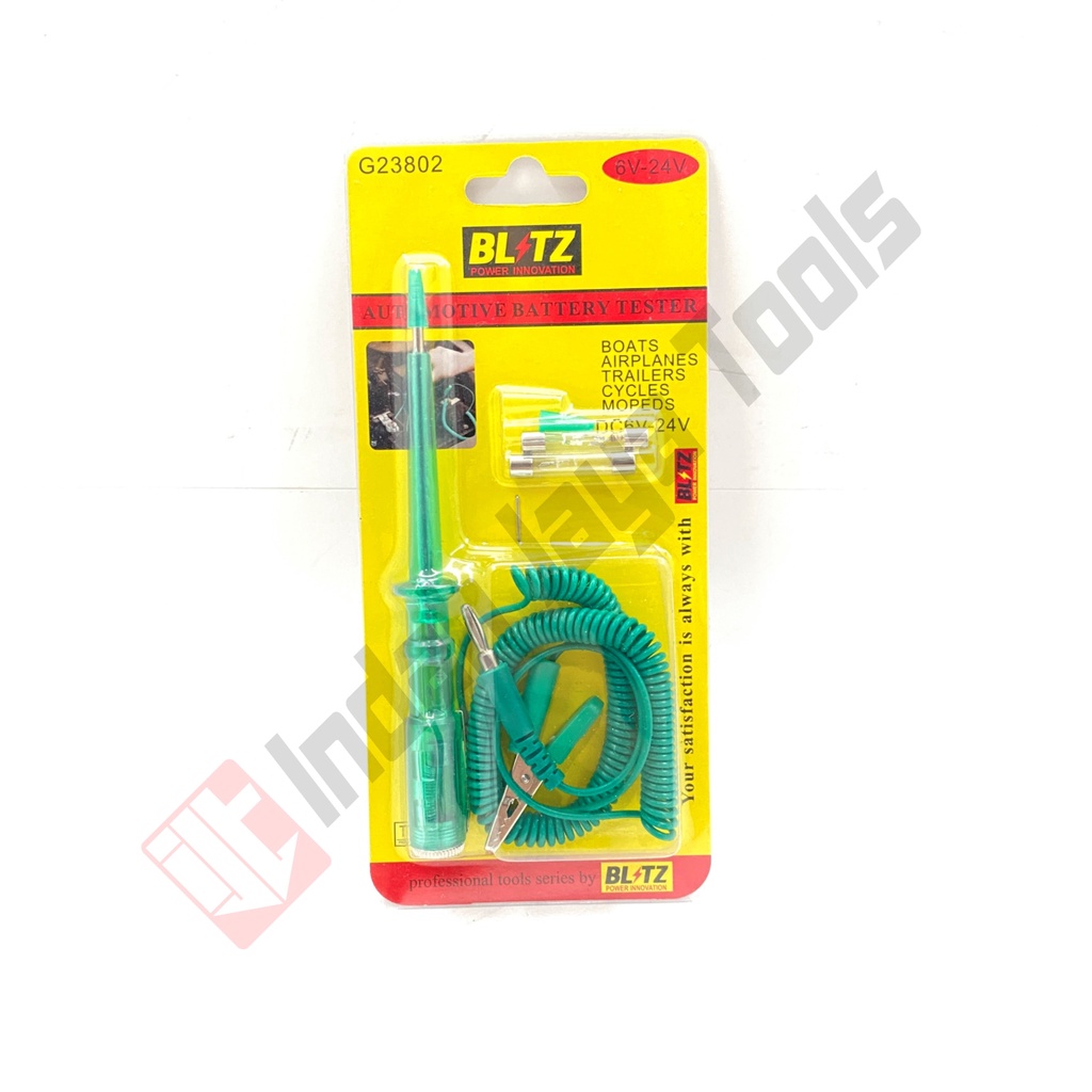 BLITZ Obeng TESPEN DC Kabel - Testpen Aki Tester 6V-24V Auto Voltage