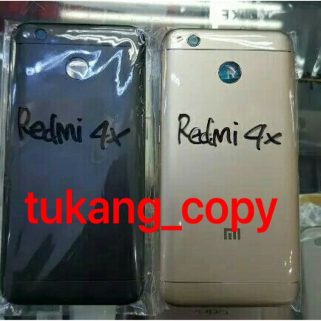 Backdoor back cover tutup baterai kesing belakang casing xiaomi redmi 4x xiomi 4x