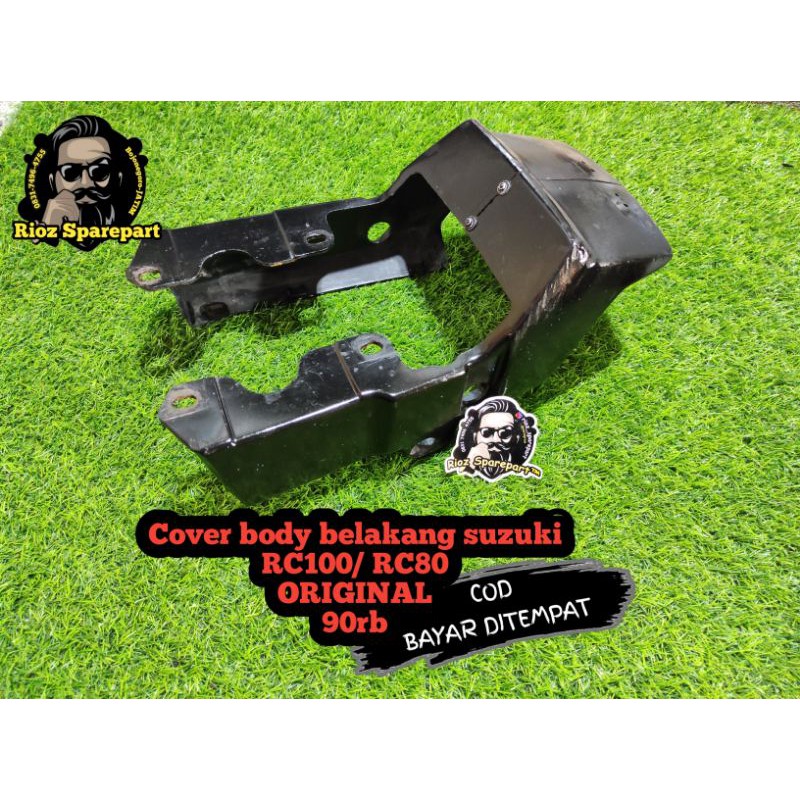 cover body bodi belakang suzuki rc 100 rc100 rc80 bravo original