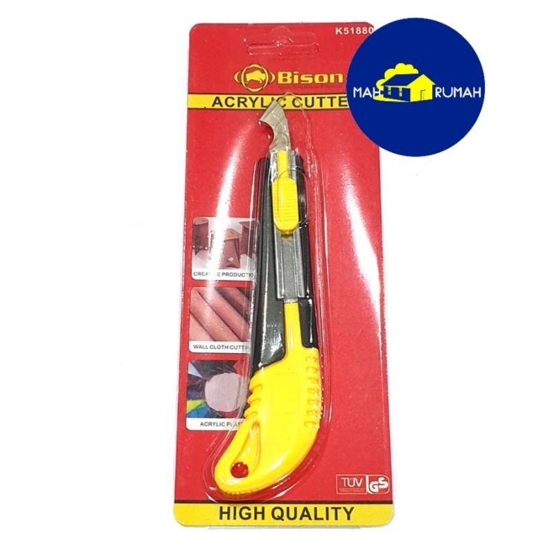 

CUTTER ACRYLIC Pisau Potong Plastik Akrilik Mika - BISON