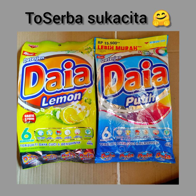 Daia Deterjen Bubuk .. ( 850 gram & 900 gram )
