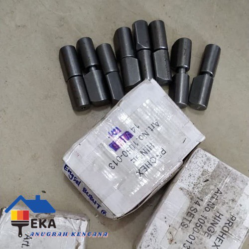 EKA PROHEX engsel bubut 22mml pintu besi engsel pagar besi KUPING 1PC Berkualitas