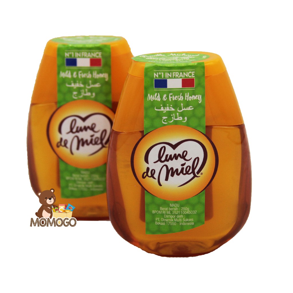 

MADU LUNE DE MIEL MILD FRESH HONEY 250GR