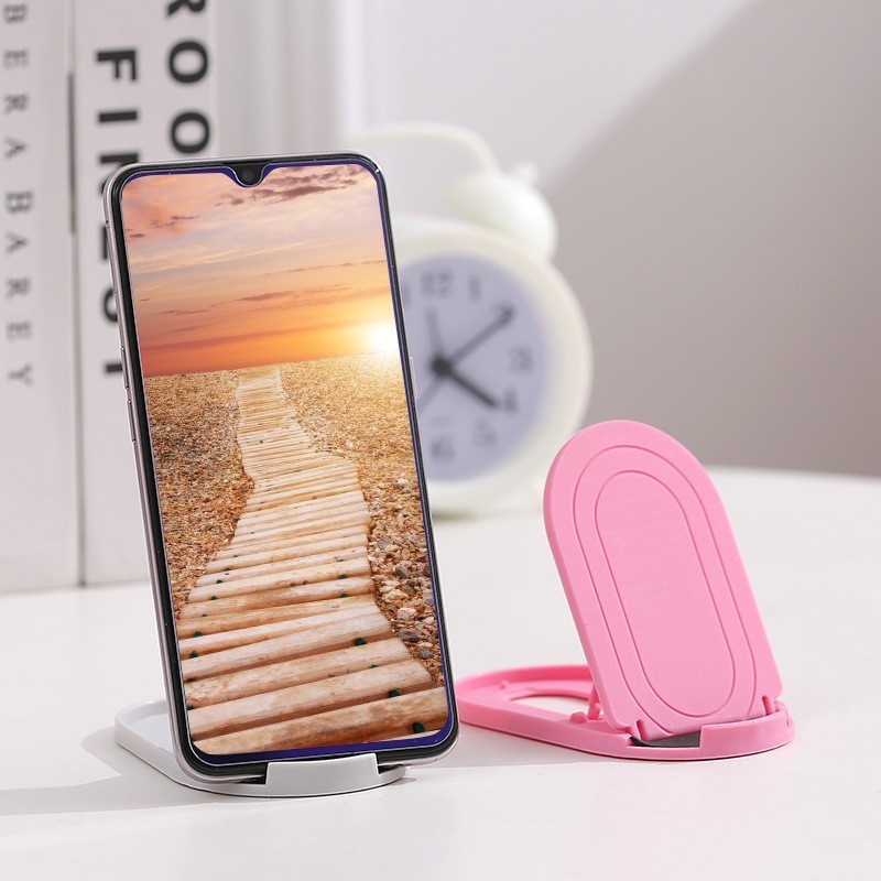 Multi-function Adjustable Cell Phone Stand Folding Plastic Desktop Bracket