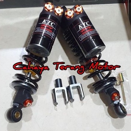 Shockbreaker Tabung KTC Extreme Copy , Shock KTC 280mm, Jupiter Z,Vega,Force1,Fizr,F1zr,Nouvo,Aerox