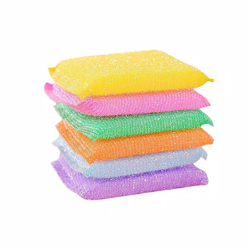 Spons Cuci Piring Sponge Warna Warni Spon Pelangi