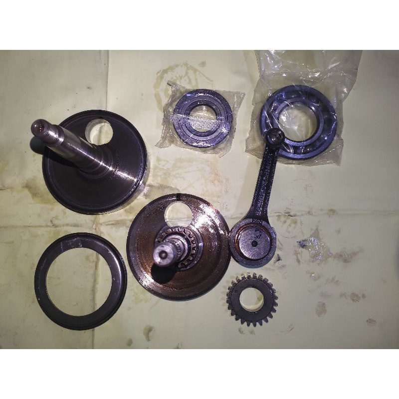 Paket Kruk as stroke up 1mm Vario Karbu tinggal menyusun