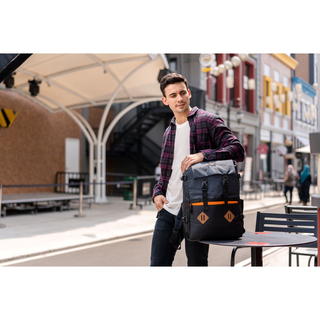 HEYLOOK Project - (Free Raincover)Tas Ransel Laptop AUTHENTIC Backpack Pria Wanita Tas Leptop 14-16 inch Tas Sekolah Perempuan Tas Kuliah Kerja Travelling Cowok Terbaru