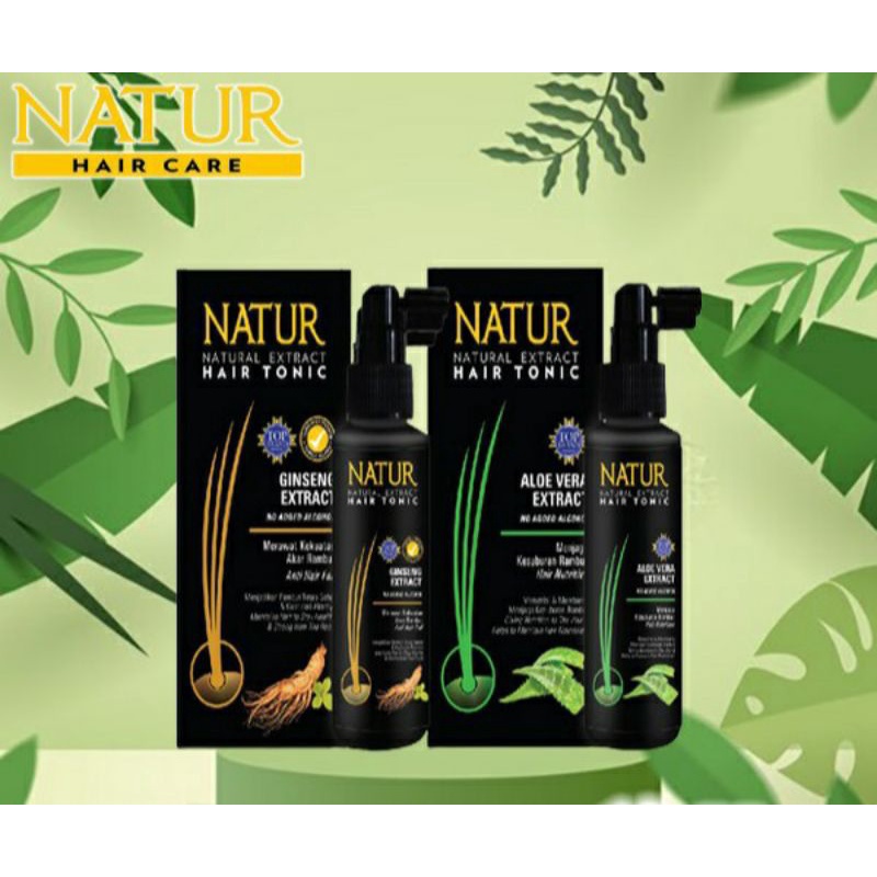 Hair Tonic Natur Natural Kemasan Baru 50 ML