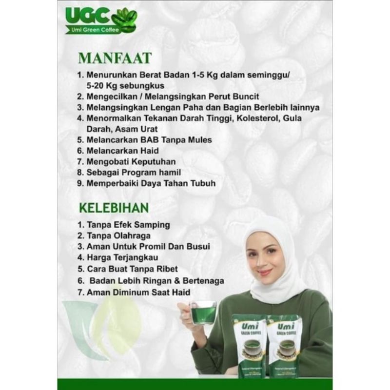 

suplemen kopi sehat no.61 umi green