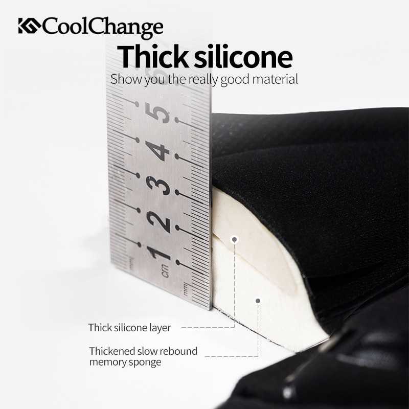 CoolChange Cover Jok Sepeda Memory Sponge Cushion - 1037-Hitam