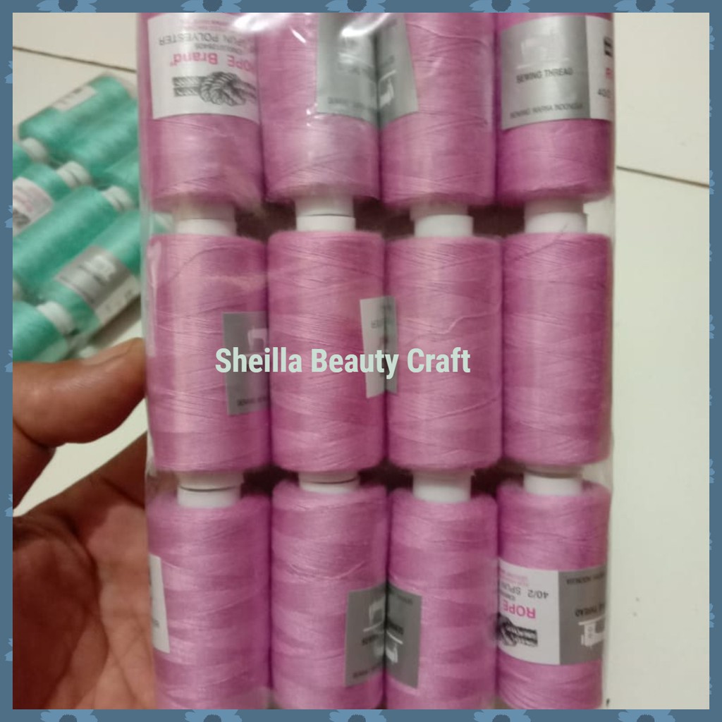 benang jahit rope brand lusinan|benang jahit set