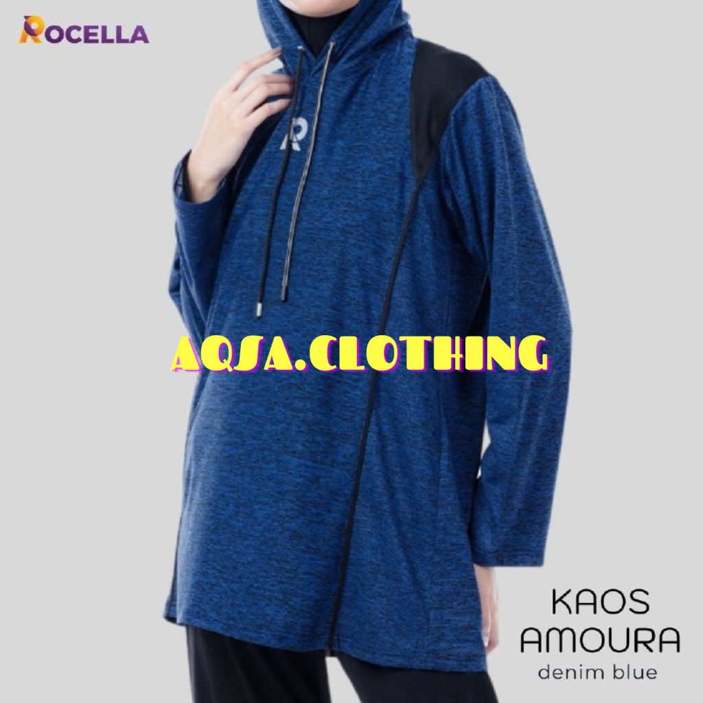 KAOS HOODIE WANITA LENGAN PANJANG UKURAN JUMBO OVERSIZE - BAHAN NYAMAN