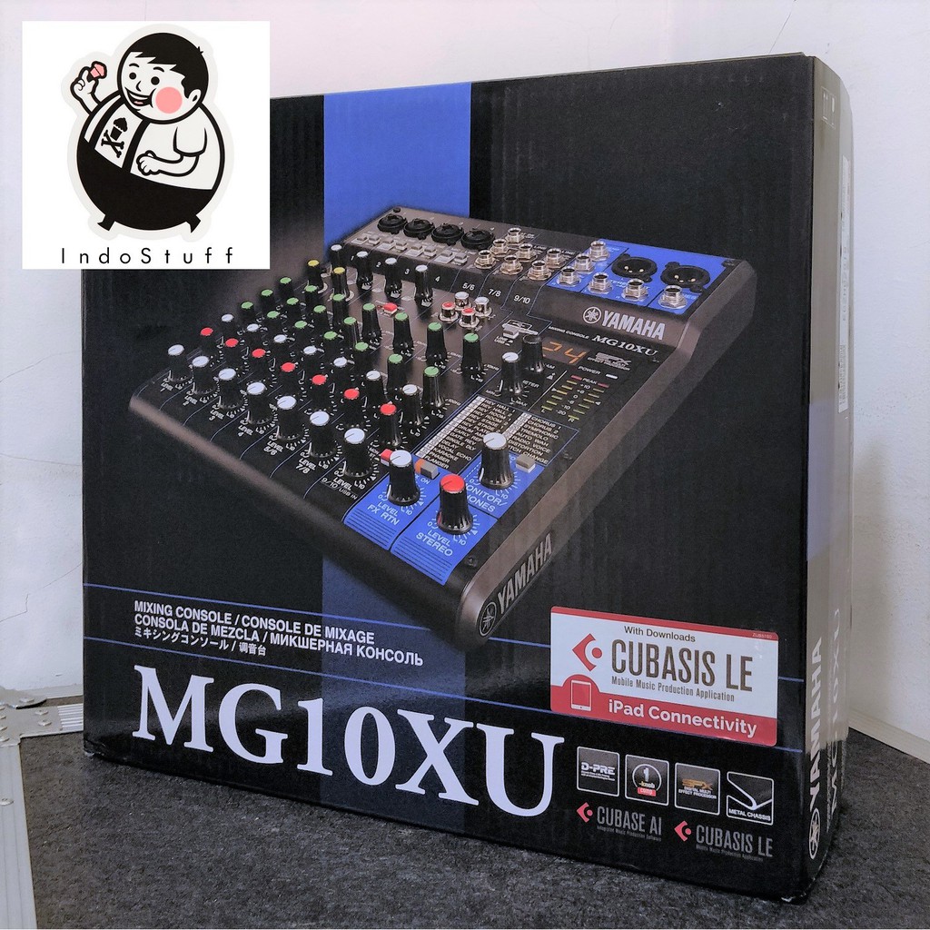 Yamaha Mg10xu Original Garansi Resmi Mixer 10 Channel Mg 10xu Shopee Indonesia