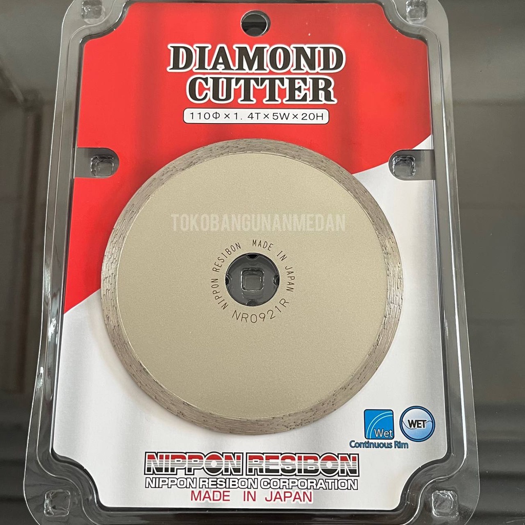 MATA GERINDA / PISAU POTONG MARMER GRANIT KERAMIK NIPPON RESIBON - BASAH / Diamond Wheel Wet