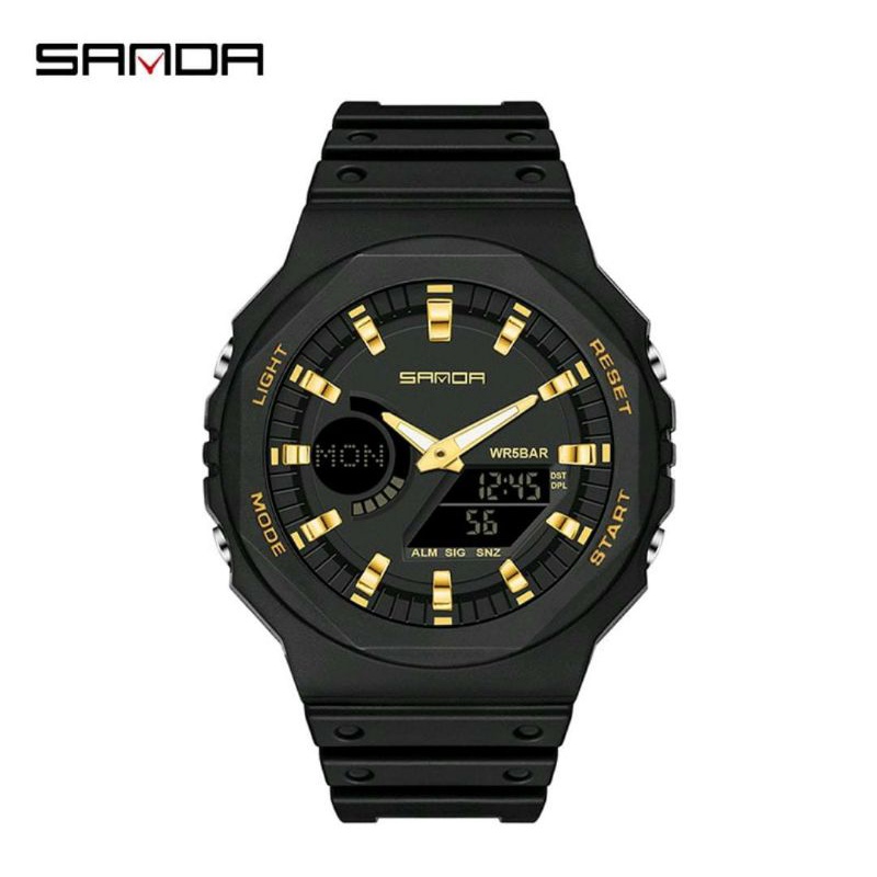 Jam Tangan Sanda Ga2100 Jam Tangan Terlaris Sanda Original Dualtime