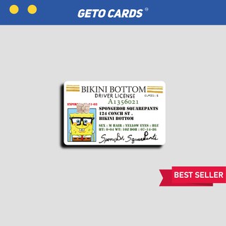 Spongebob Edition | GETO CARDS (Skin / Sticker kartu ATM)
