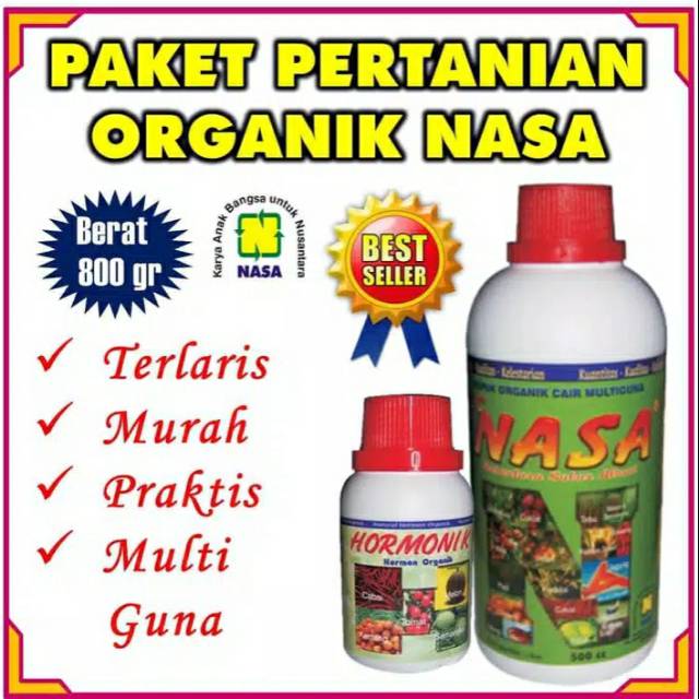 [ORIGINAL]POC NASA,HORMONIK PAKET PERTANIAN ORGANIK NASA