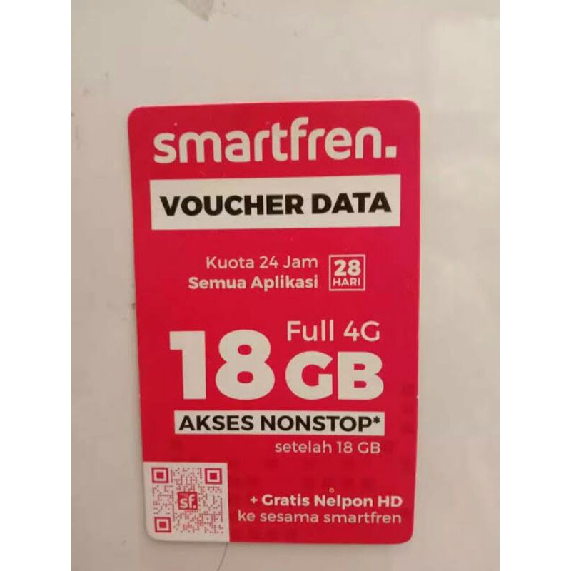 Voucher Smartfren Kuota 10gb 16gb 30gb 60gb Unlimited Shopee Indonesia