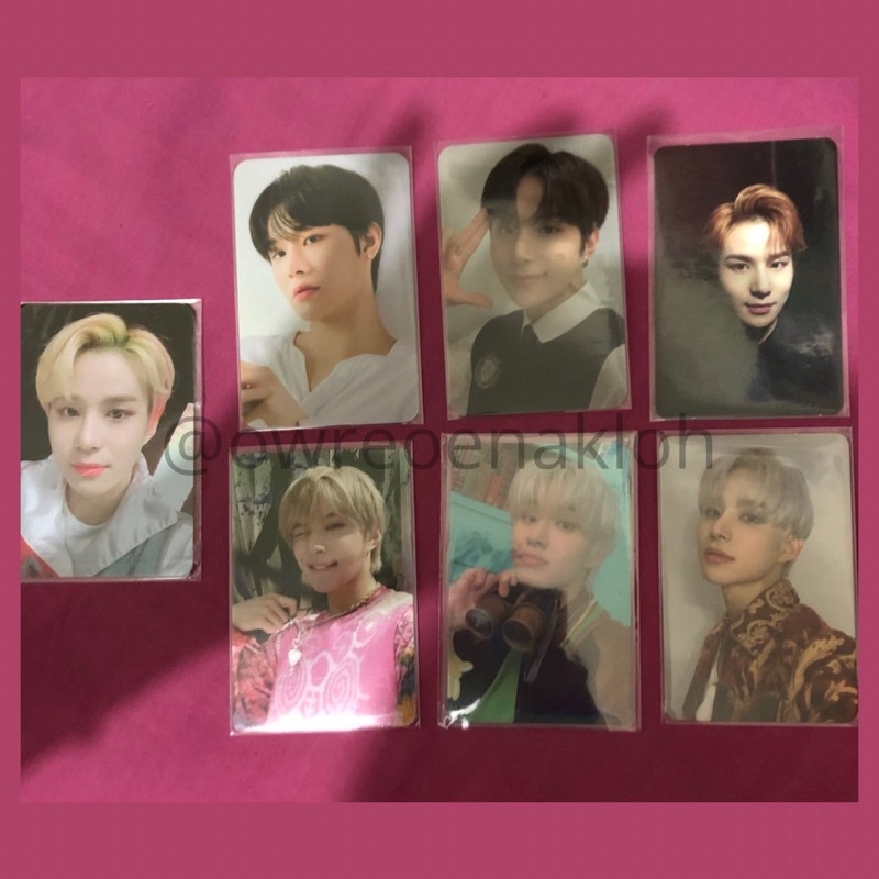 

PHOTOCARD PC JUNGWOO NCT OFFICIAL