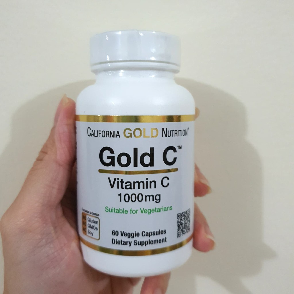 California Gold Nutrition Cgn Vitamin C Vit C 1000mg 1000 Mg 60 Caps Shopee Indonesia