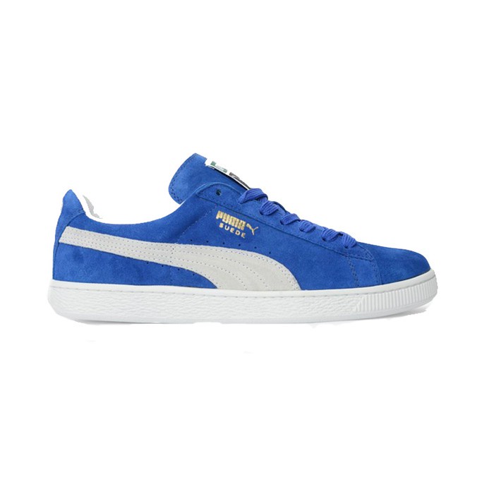 navy suede puma