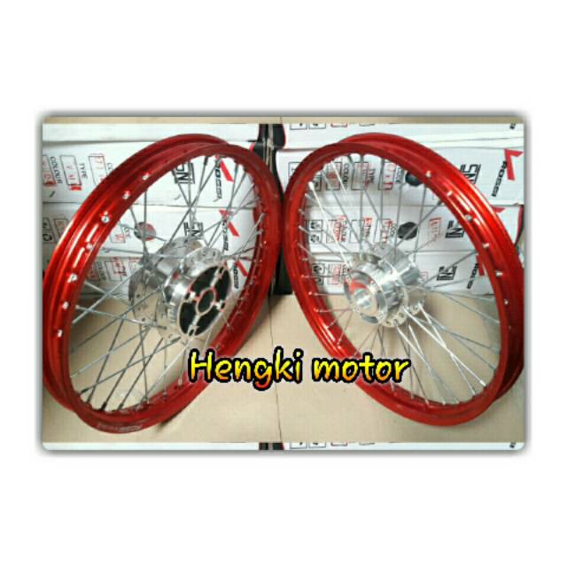 Velg mx new 135 warna merah