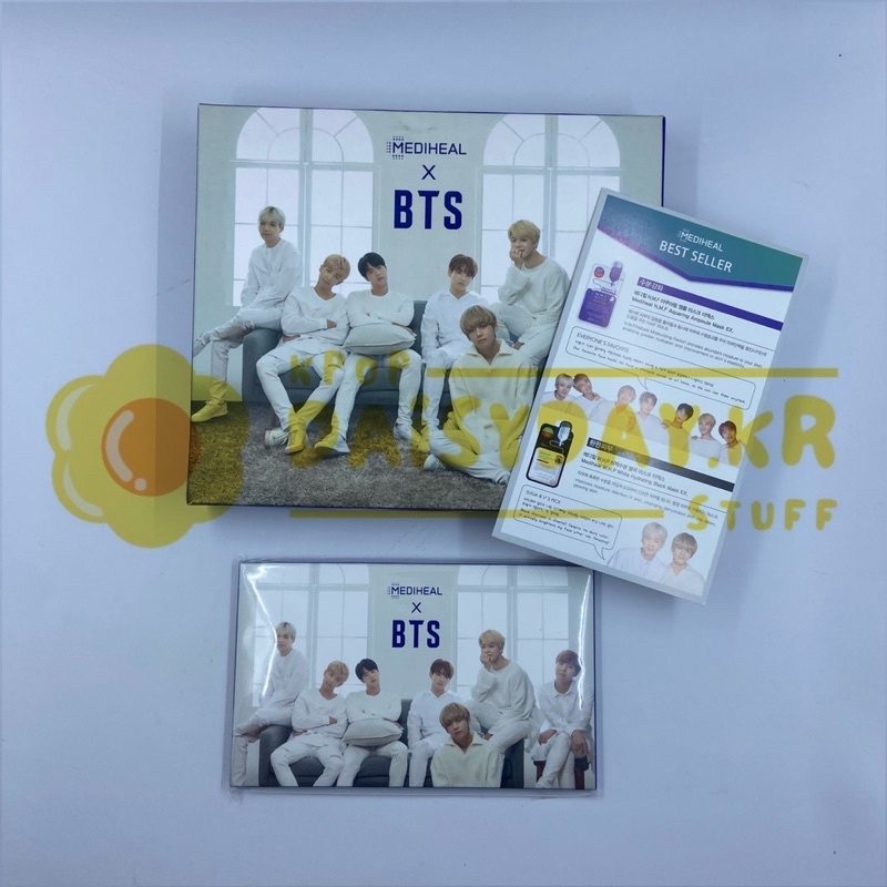 [BOOKED] POSTCARD OFFICIAL - MEDIHEAL x BTS || Masker