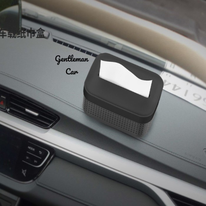 Car Box Holder Tissue Kotak Tisu Tempat Gantung Sunvisor Visor Jok Belakang Mobil