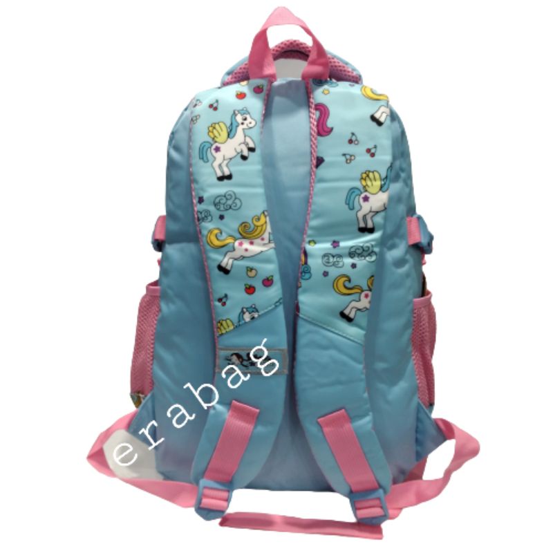 Tas Alto Silver Girl anak sekolah tas ransel kekinian Raincover  75620S1