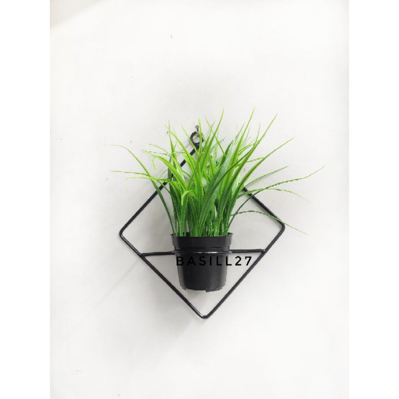 tanaman hias rumput palsu / bunga artificial dinding / bunga plastik