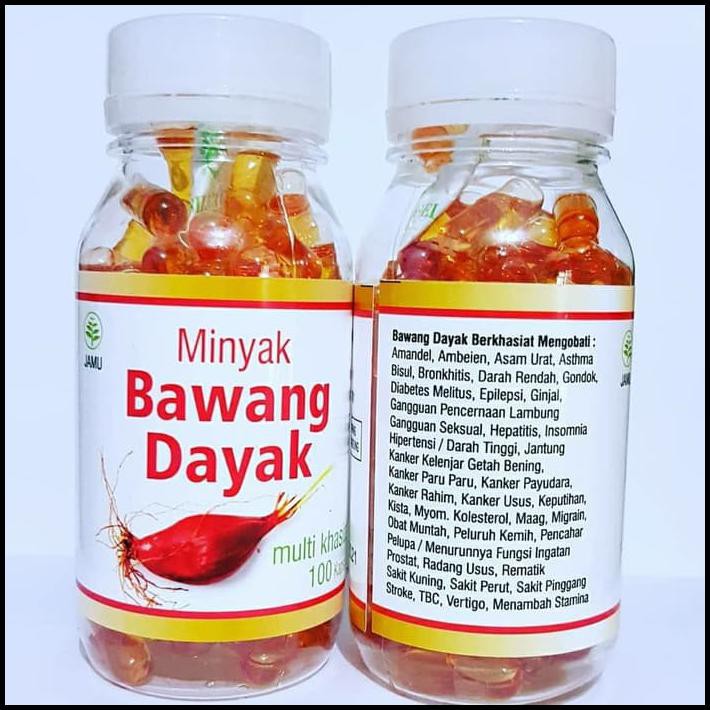 MINYAK BAWANG DAYAK EZA ISI 100 KAPSUL BERKHASIAT