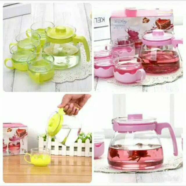 TEAPOT TEKO SET 5IN1