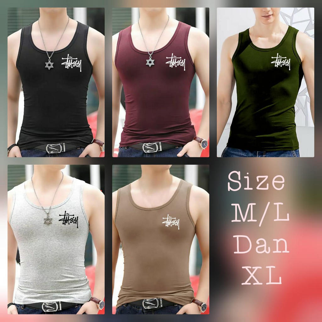 Singlet tUSSY-mukzhop// singlet murah