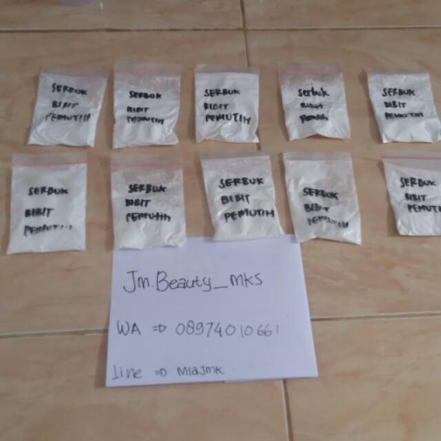 Serbuk bibit pemutih