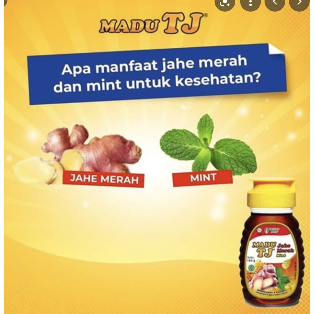 Madu Tj Jahe Merah