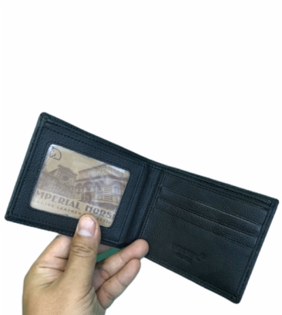 DOMPET KULIT IMPERIAL HORSE PLAT DOMPET PRIA DOMPET KULIT ASLI