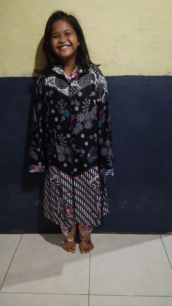Batik Tunik Zipper Seling Genes Modern Kekinian Pakaian Kerja Kantor Kondangan Selling Xxxl Td 001