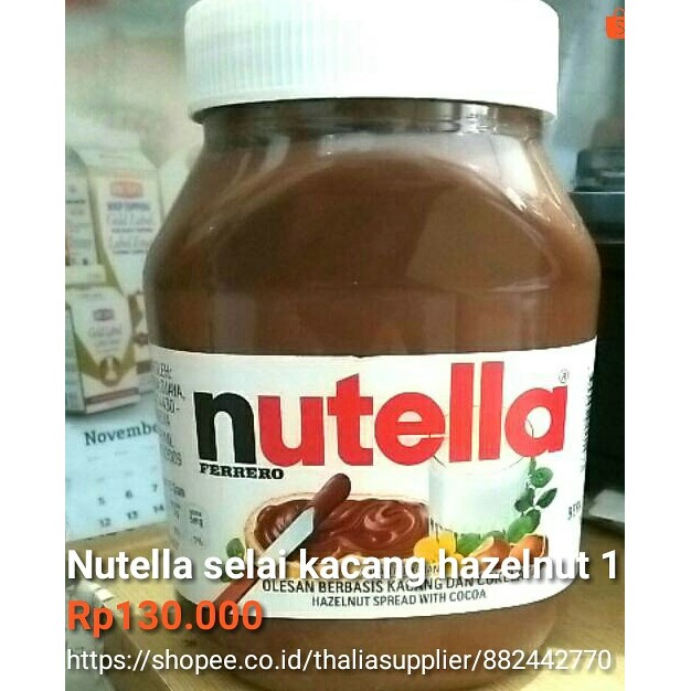 

NUTELLA KACANG COKLAT 1KG