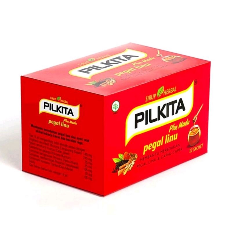 Pilkita Syrup Pegal Linu isi 12 sachet