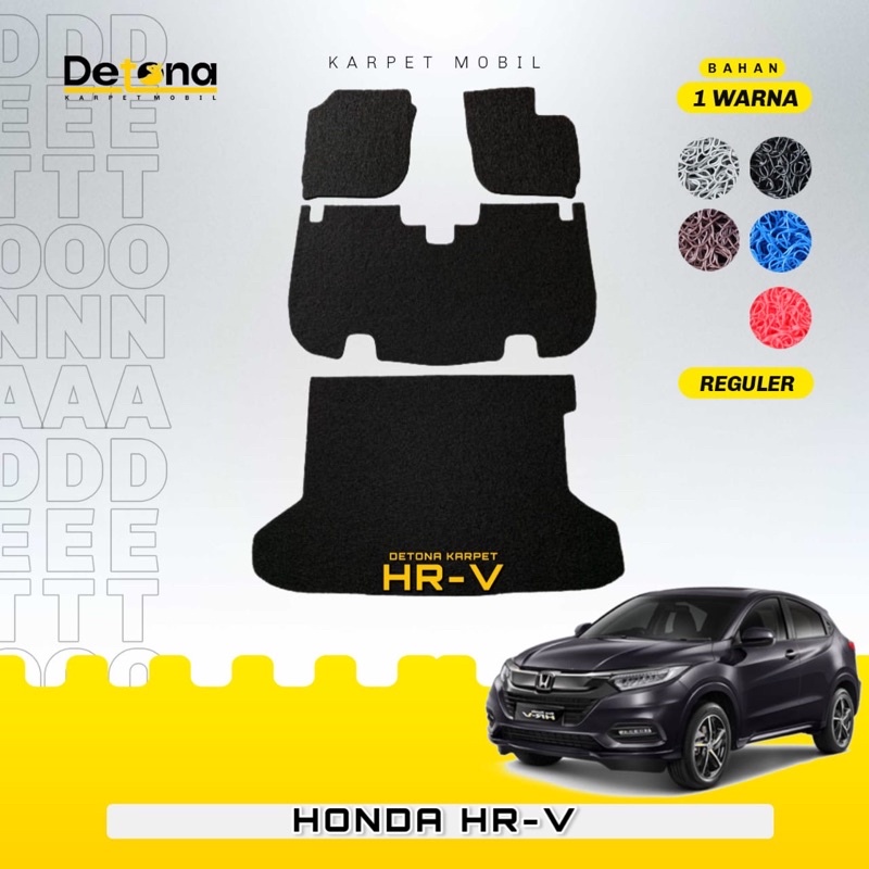 Karpet Mobil Mie HONDA HRV 2014-2021 / Karpet Mie Mobil HONDA HRV 2014-2021 ALL TYPE