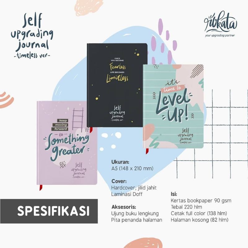 

Self Upgrading Journal Rokata General Timeless Planner A5 Hard Cover Free Kotak Kado