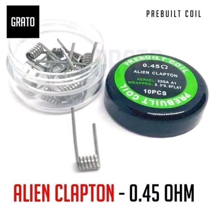 KAWAT KOIL COIL ALIEN ISI 10 PCS BISA COD KOIL VAPEE BISA COD