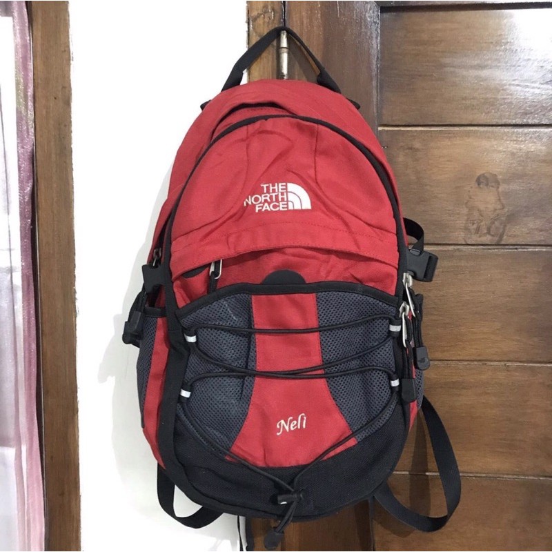 PRELOVED THE NORTH FACE DAYPACK RANSEL GUNUNG RANSEL TNF SEPEDA ORIGINAL SECOND