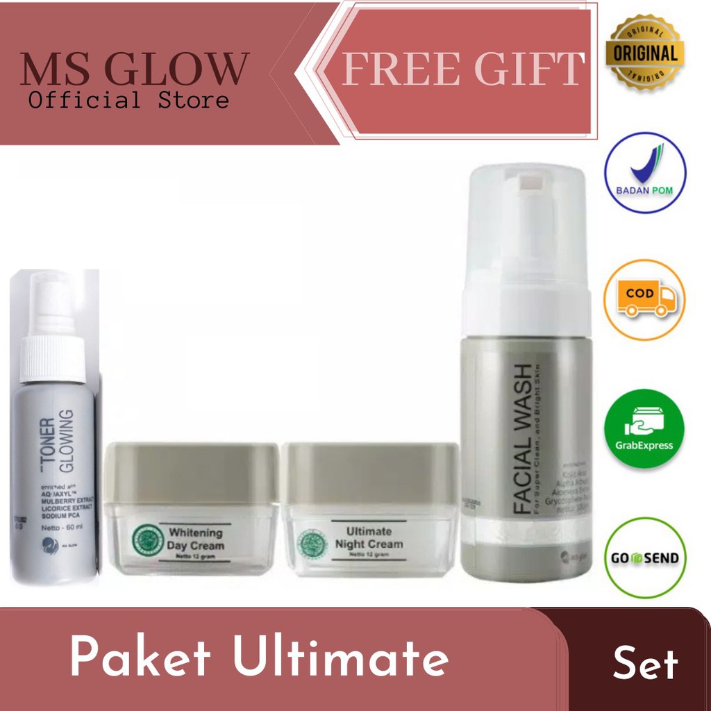 MS GLOW PAKET ULTIMATE SERIES / PAKET ULTIMATE MS GLOW
