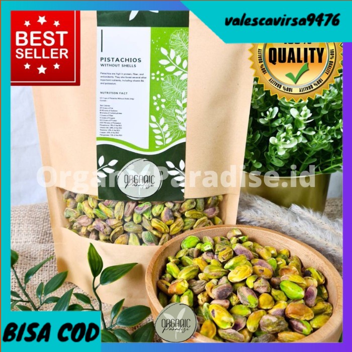 

⭐BISA COD⭐ Pistachio Roasted 100gr / Kacang Pistachio Panggang tanpa kulit