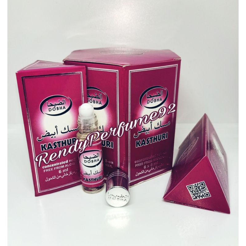 Paket 48 psc/4 lusin DOBHA BEST SELLER - Parfum DOBHA 6ml Roll On 100% Non Alkohol